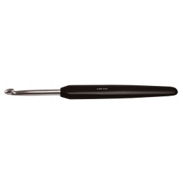  Háčik na háčkovanie::  hliníkový KnitPro čierny